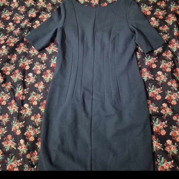 Boden Forest Green Knee Length Dress Size 12R - Picture 2 of 9